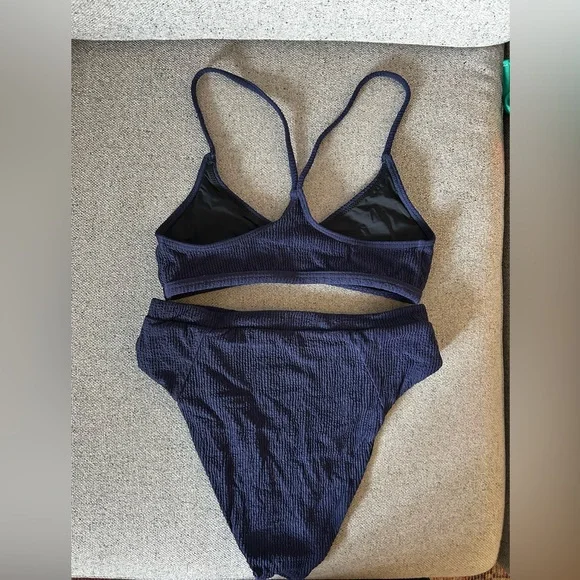 Simons Navy Blue Bikini Set - Picture 2 of 2